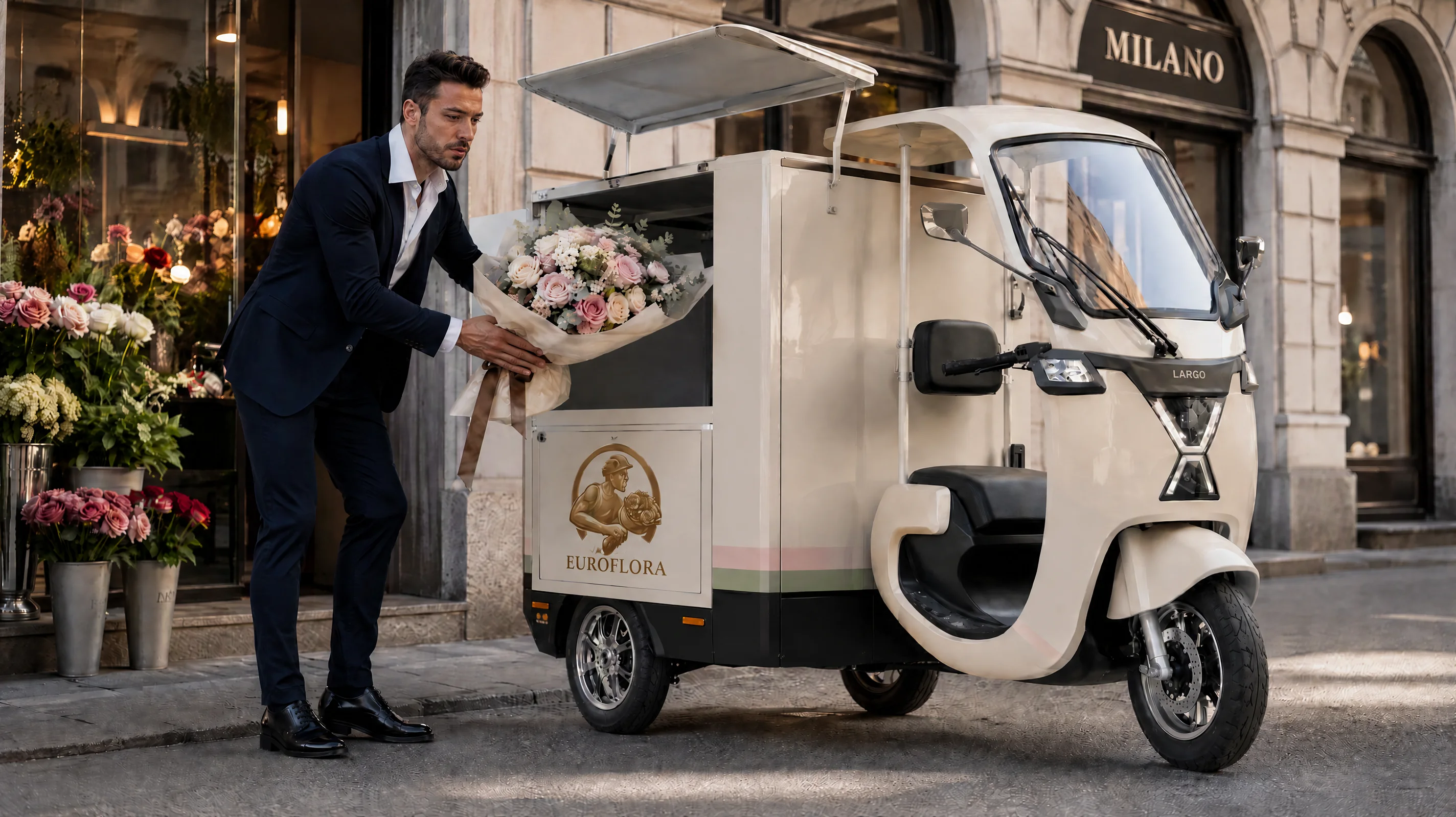 Prepara nel percorso Euroflora